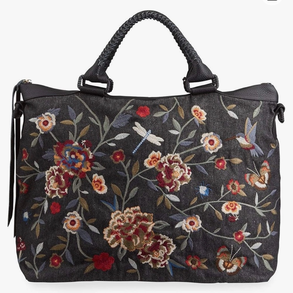 Johnny Was Krysha Overnight Bag/Anthropologie - Picture 3 of 12